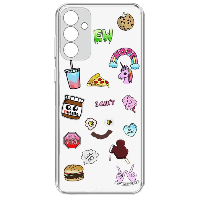 کاور طرح Yummy  مناسب برای گوشی موبایل سامسونگ  Galaxy A55