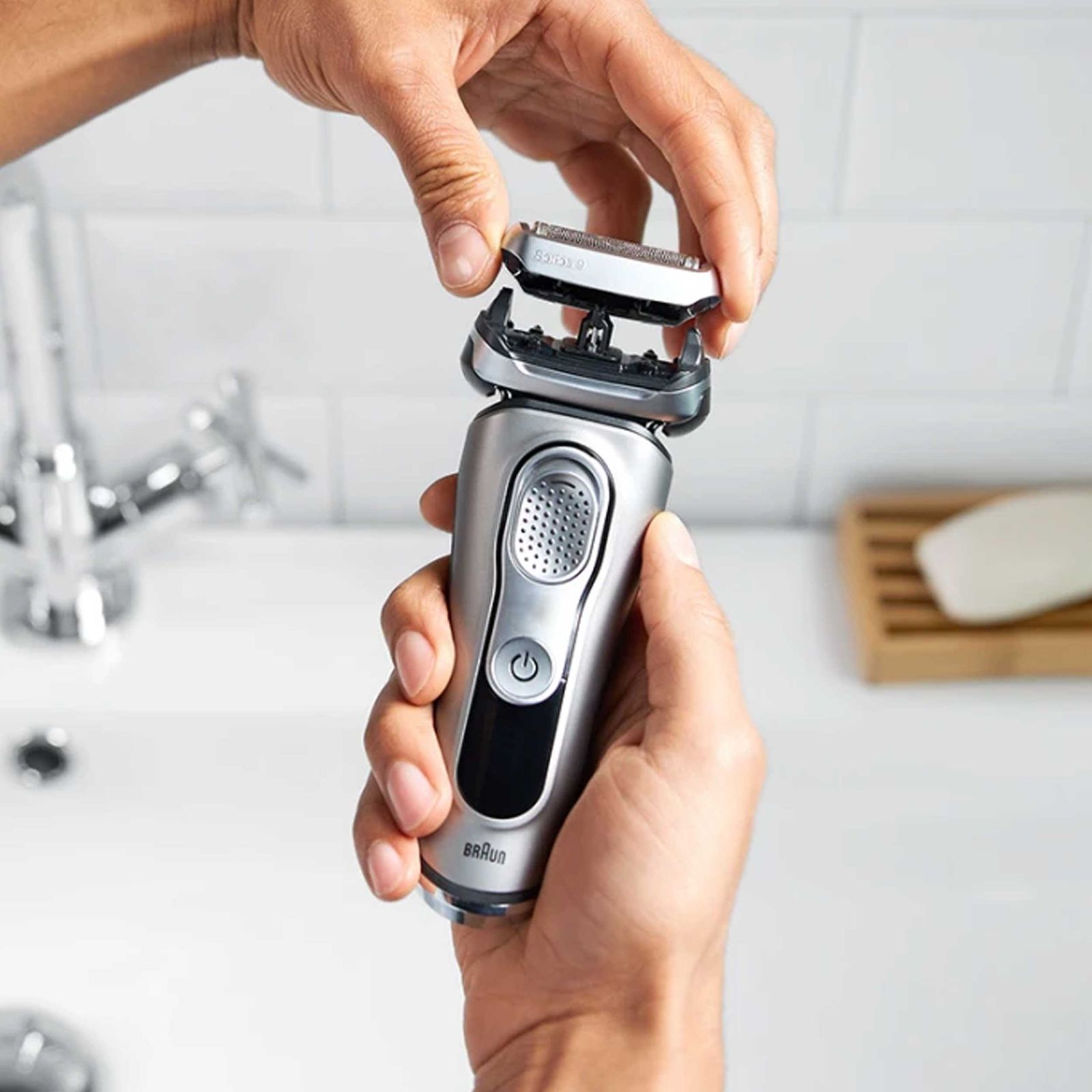 ماشین اصلاح صورت براون مدل 9090cc -  - 4