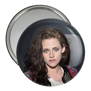 آینه جیبی خندالو مدل کریستین استوارت Kristen Stewart  کد 6398