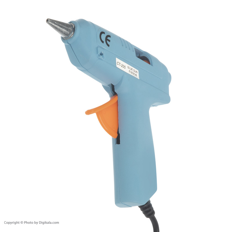 دستگاه چسب تفنگی مدل CT-205A بسته 2 عددی دستگاه چسب تفنگی مدل CT-205A بسته 2 عددی