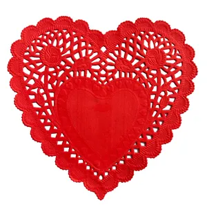 کاغذ شیرینی پزی مدل قلب کد 16 مجموعه 50 عددی