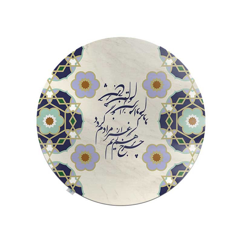 رومیزی شمسه نگار مدل گل کد RDB87