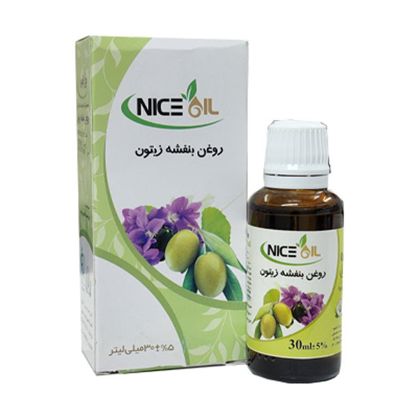 روغن بدن نایس اویل مدل بنفشه زیتون حجم 30 میلی لیتر روغن بدن نایس اویل مدل بنفشه زیتون حجم 30 میلی لیتر
