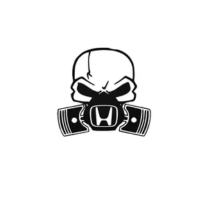 برچسب بدنه خودرو طرح اسکلت کد 24104