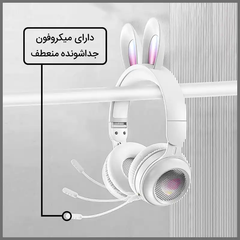 هدفون بلوتوثی مدل KE-01