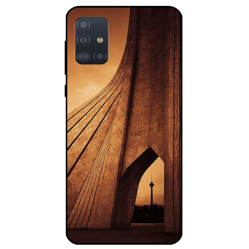 کاور مگافون طرح آزادی مدل 1901 مناسب برای گوشی موبایل سامسونگ Galaxy A71          