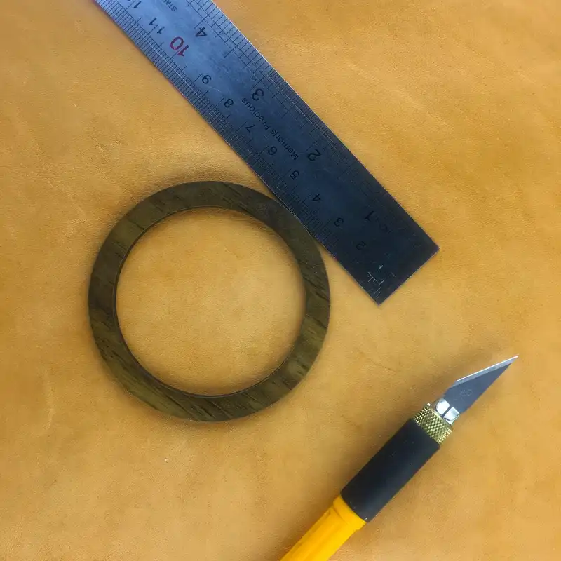 مجموعه شابلون برش چرم دوزی مدل Stencil- مجموعه 5 عددی