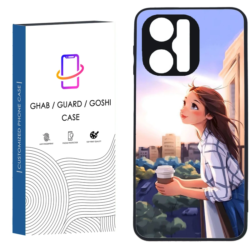 کاور قاب گارد گوشی طرح دخترانه کد 112 - TPU مناسب برای گوشی موبایل  شیائومی Note 12 Pro 5G