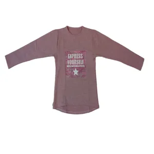 تی شرت آستین بلند دخترانه مدل 107