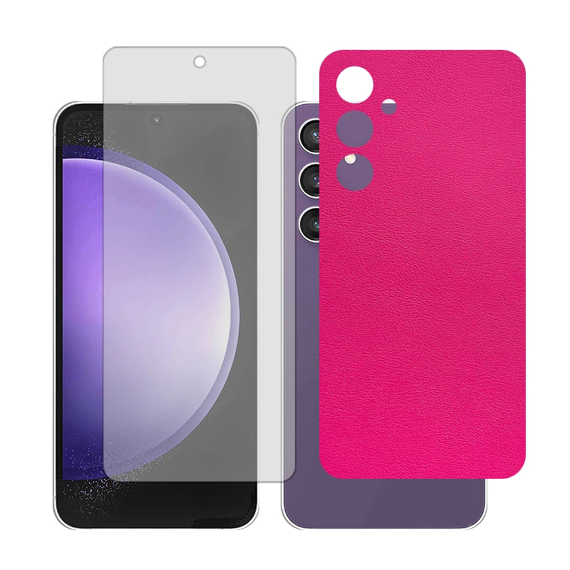 محافظ صفحه نمایش گلس مدل Together مناسب برای گوشی موبایل سامسونگGalaxy A55 به همراه برچسب پوششی پشت گوشی