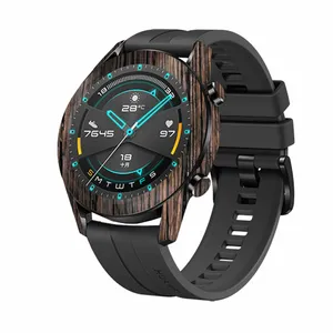 MAHOOT Burned-Wood Cover Sticker for Huawei Watch GT2 Smartwatch