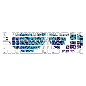  برچسب حروف فارسی کیبورد طرح بال فرشته کد 69