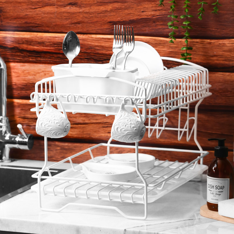 آبچکان کنار سینک آس مدل جاظرفی 2طبقه بزرگ رز کد 7144