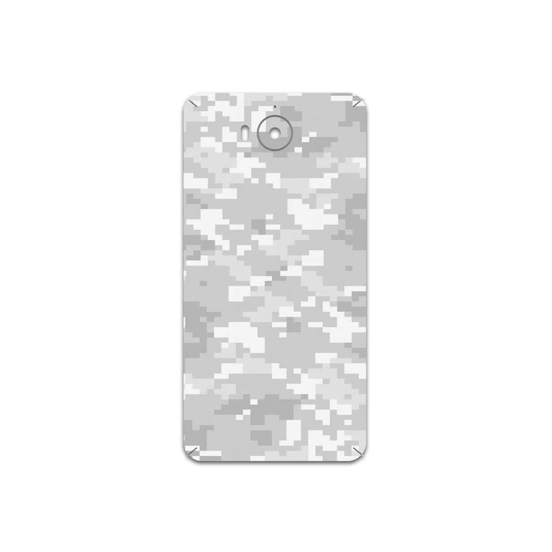 برچسب پوششی ماهوت مدل Army-Snow-Pixel مناسب برای گوشی موبایل هوآوی Y5 2017