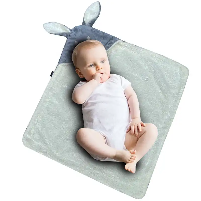 پتو فوروارد مدل خرگوش دو رو  کد 1009 سایز 72x77 سانتی متر