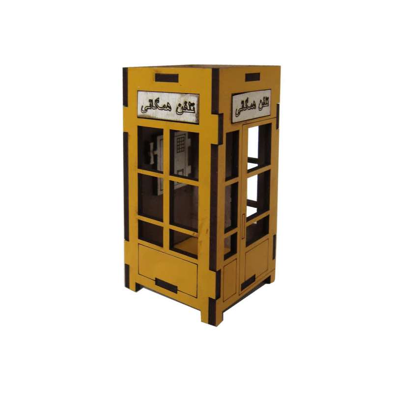  خوشبو کننده خودرو طرح تلفن همگانی کد YLW105