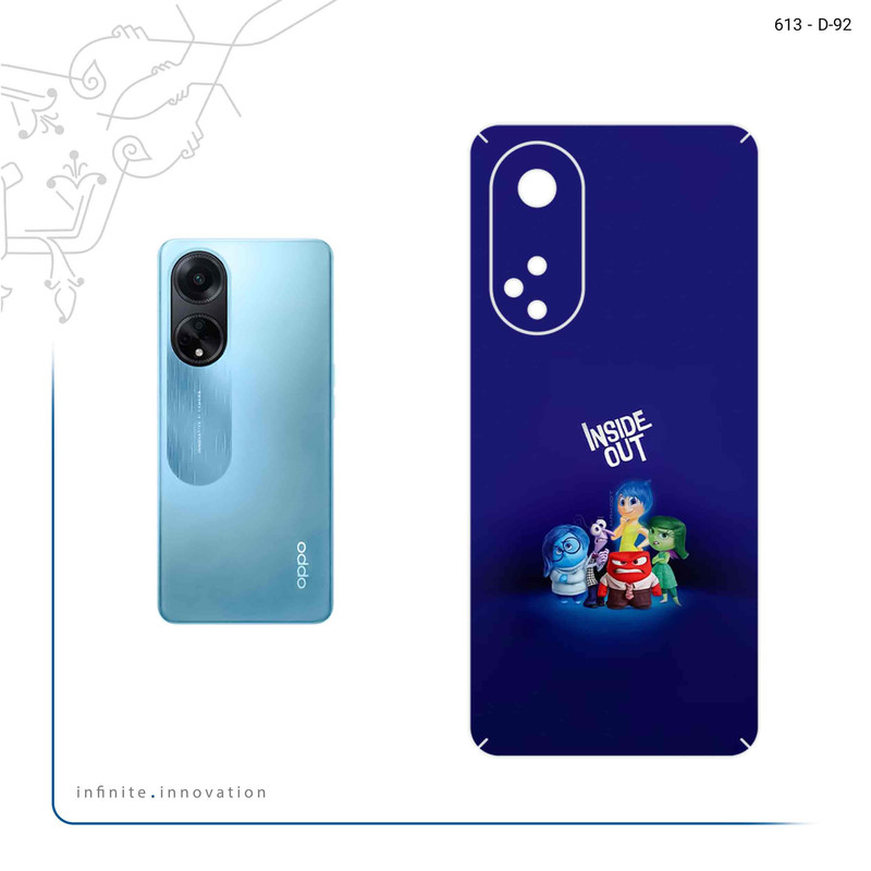 برچسب پوششی ماهوت مدل inside out مناسب برای گوشی موبایل اپو A98