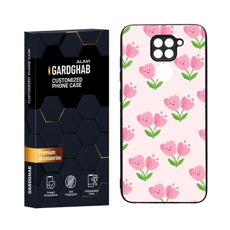 کاور گارد قاب مدل دورژله ای دخترانه مناسب برای گوشی موبایل شیائومی Redmi Note 9