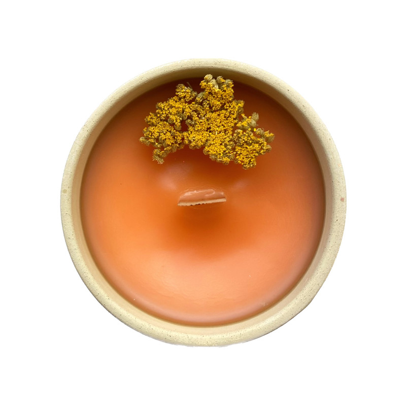 شمع دست ساز مدل معطر مشک