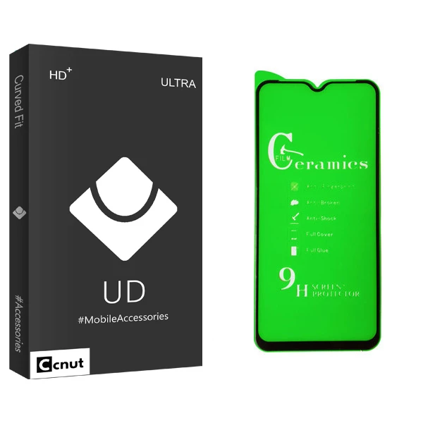 محافظ صفحه نمایش سرامیکی کوکونات مدل UD Black مناسب برای گوشی موبایل سامسونگ Galaxy A20s