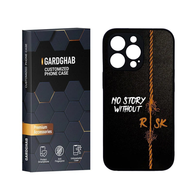 کاور گارد قاب مدل دورژله ای پشت گلس پسرانه مناسب برای گوشی موبایل اپل iPhone 13 Pro