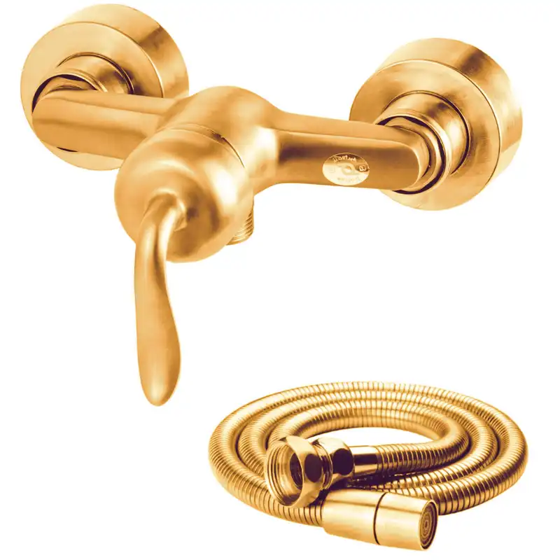 ست شیرآلات شیرالات رز مدل بیزانس مات مجموعه 9 عددی