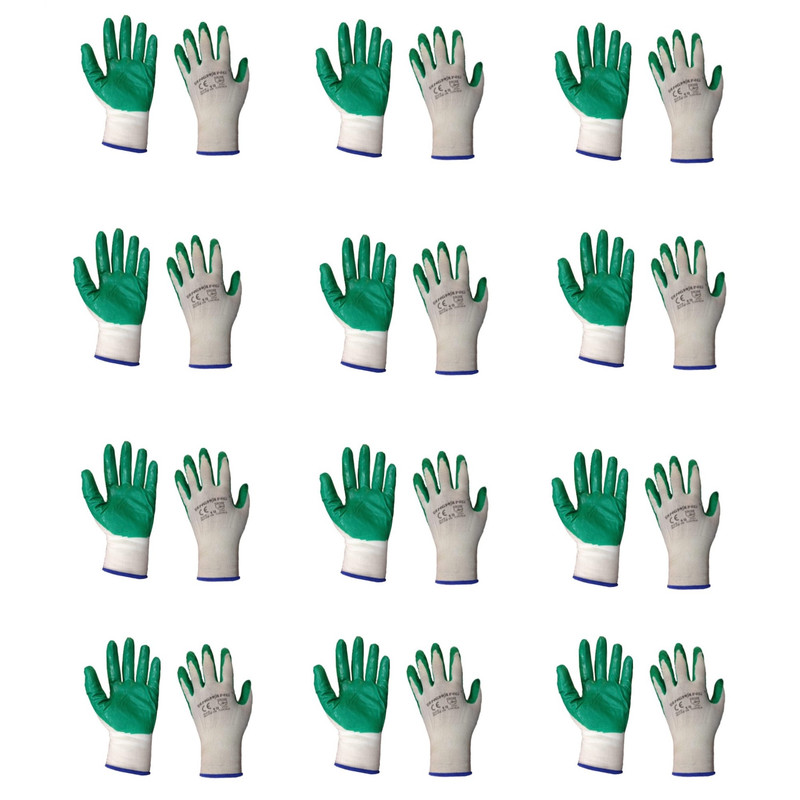 دستکش ایمنی تانگ وانگ کد 02 بسته 12 عددی