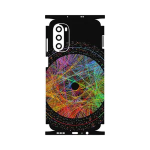 MAHOOT Mathematical Geometric Shape 2-FullSkin Cover Sticker for Motorola Moto G52
