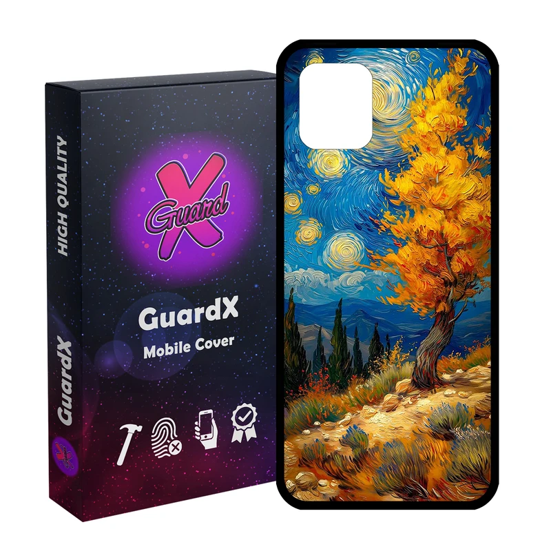 کاور گارد ایکس طرح منظره ونگوگ مدل Glass10752 مناسب برای گوشی موبایل سامسونگ Galaxy Note 10 Lite / A81