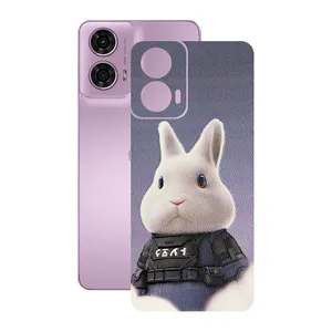 Remax cover sticker Leth model police rabbit design suitable for Motorola Moto G24 mobile phone
