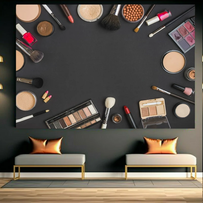 تابلو بوم طرح وسایل آرایشگری مدل حرفه ای کد GR1930