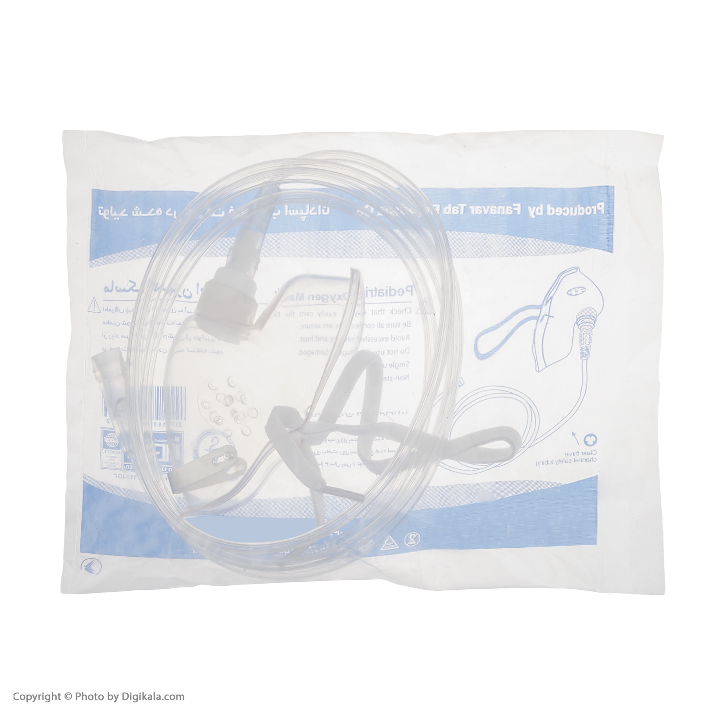 ماسک اکسیژن اطفال کد 01