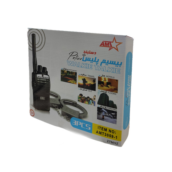 بیسیم و دستبند اسباب بازی مدل AMT3059-1
