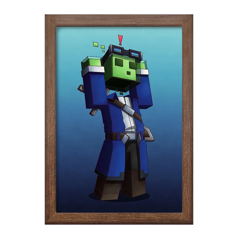 تابلو خندالو طرح بازی ماینکرافت (Minecraft) کد 36984