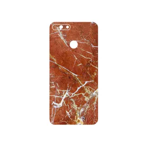 MAHOOT Red Marble Cover Sticker for Honor 7A