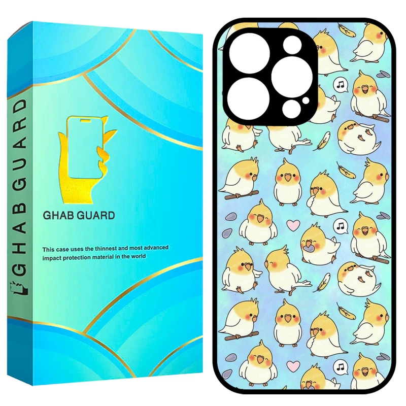 کاور قاب گارد طرح عروس هلندی مدل GCHP16P مناسب برای گوشی موبایل اپل iPhone 16 Pro