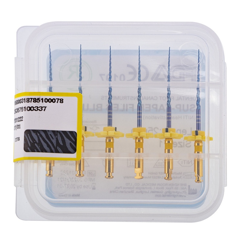 فایل روتاری دندانپزشکی جی دبلیو آر مدل B ASSORTE بسته 6 عددی فایل روتاری دندانپزشکی جی دبلیو آر مدل B ASSORTE بسته 6 عددی