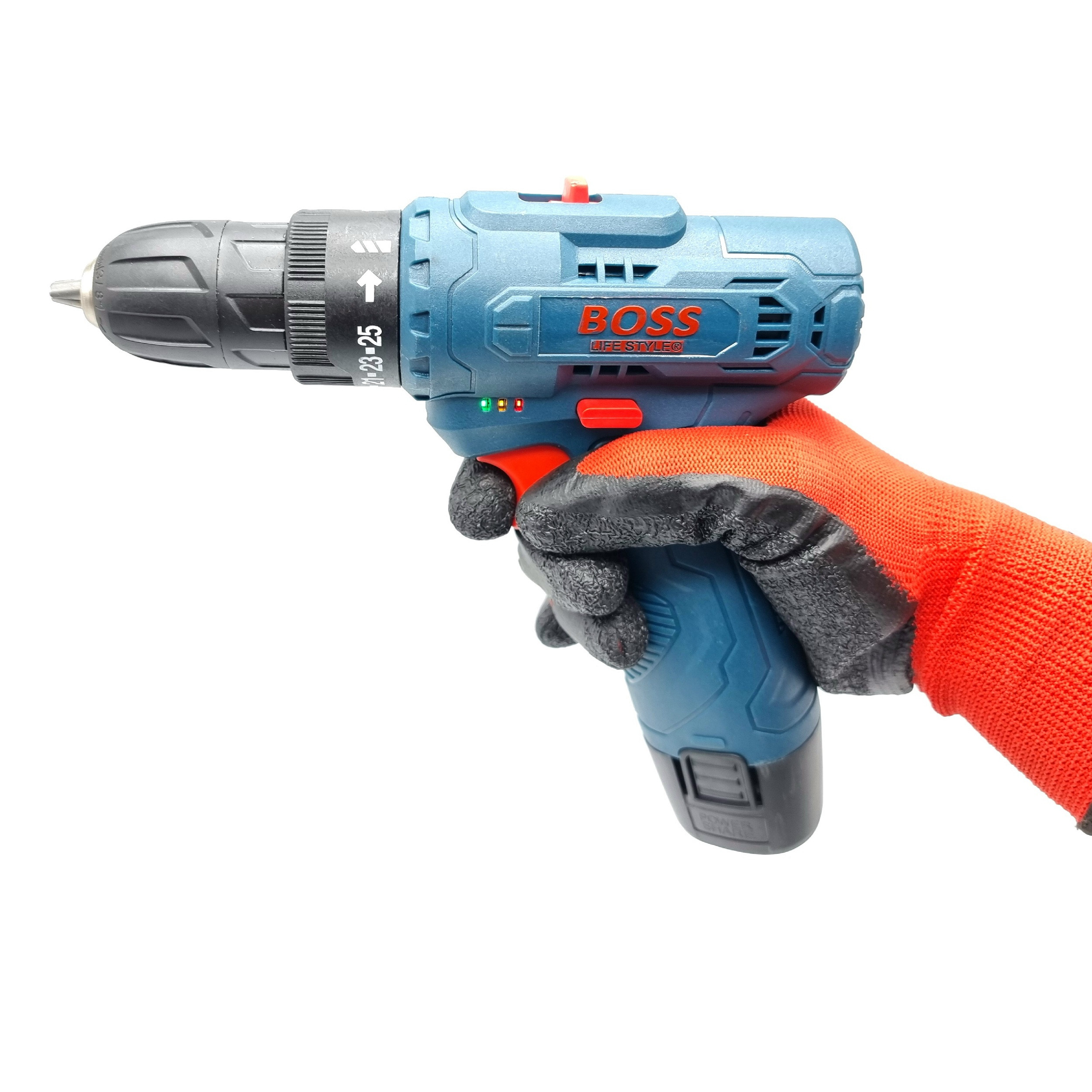 مجموعه 25 عددی پیچ گوشتی شارژی باس مدل LIFE_STYLE_BS_1212