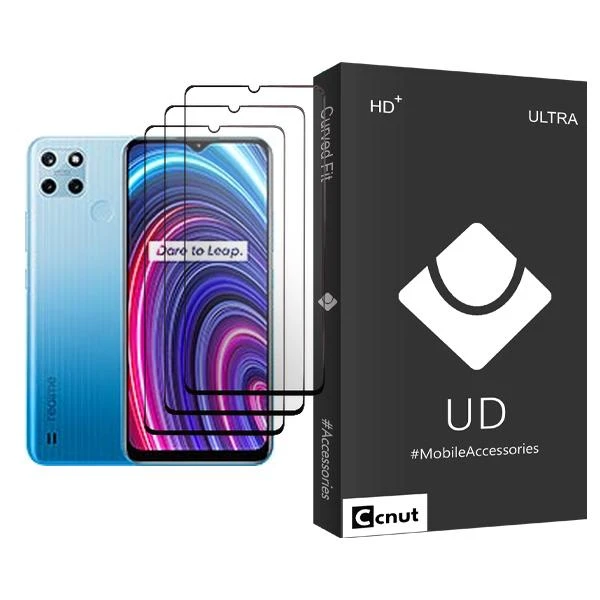 محافظ صفحه نمایش کوکونات مدل UDB Ultra MIX003 مناسب برای گوشی موبایل ریلمی C25Y بسته سه عددی