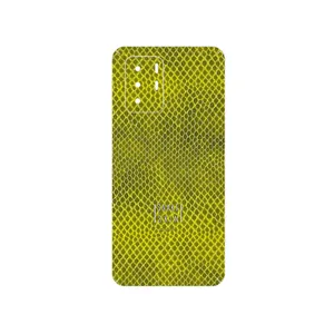 MAHOOT Yellow Snake Skin Cover Sticker for Xiaomi Redmi Note 10 Pro China