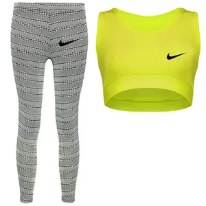 ست نیم تنه و لگینگ زنانه مدل DA5