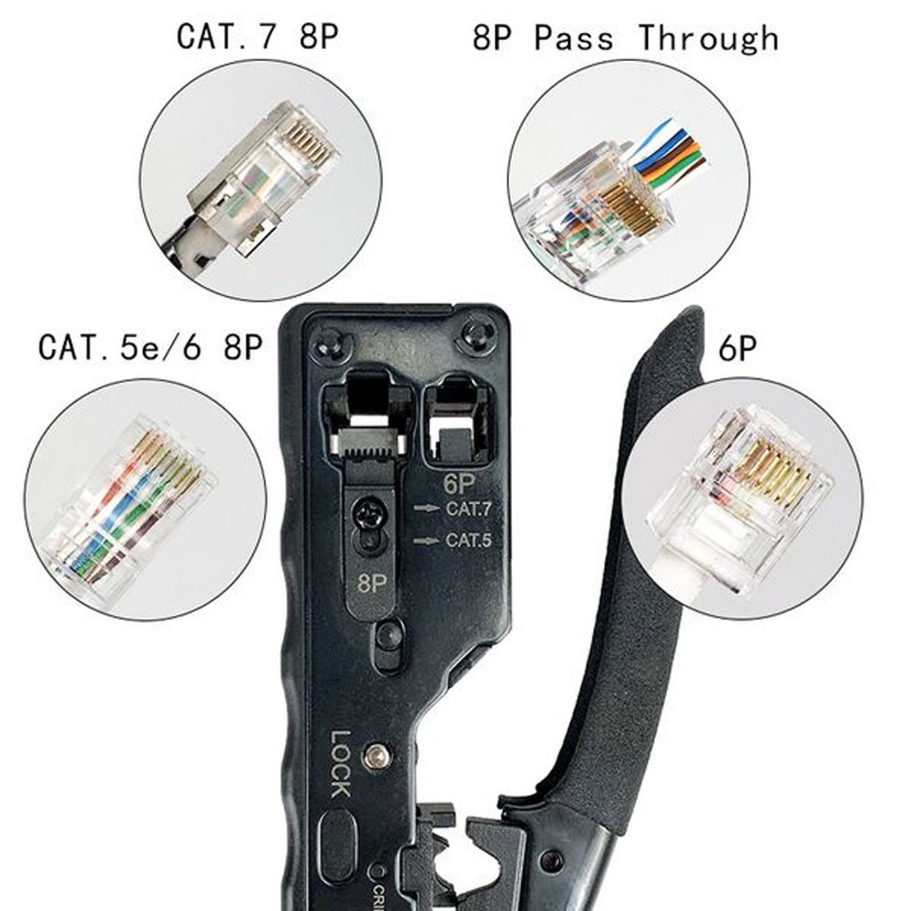 آچار شبکه سایرکس مدل SX-C7P