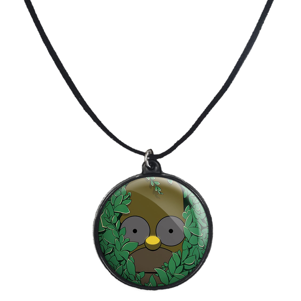 گردنبند پرمانه طرح سیمپسون ها کد pmb.21215 مدل دو طرفه