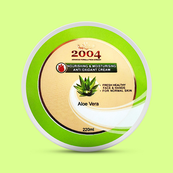 کرم مرطوب کننده 2004 مدل آلوئه ورا حجم 220 میلی لیتر