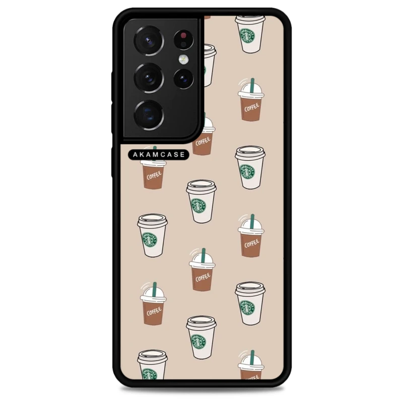 کاور آکام مدل AMC-WSGS21U-STARBUCKS-29 مناسب برای گوشی موبایل سامسونگ Galaxy S21 Ultra 