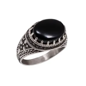 انگشتر نقره مردانه مدل 22218