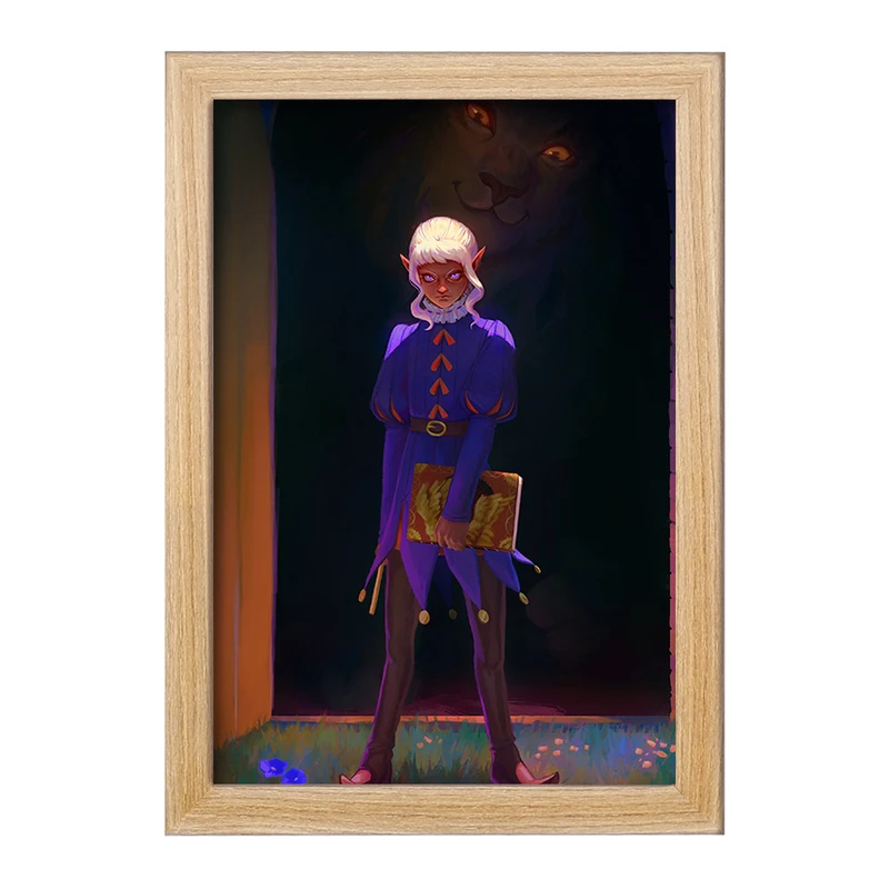 تابلو خندالو مدل ثیستل انیمه خوشمزه در سیاه چال کد 35929