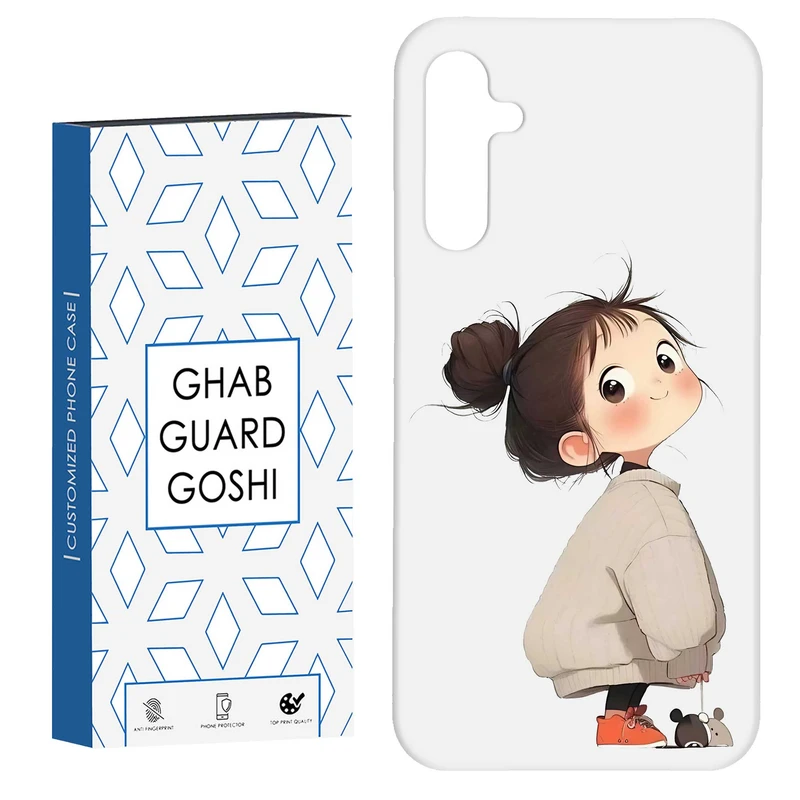 کاور قاب گارد گوشی طرح دختر ملوس کد Dimo-960 مناسب برای گوشی موبایل سامسونگ Galaxy A14