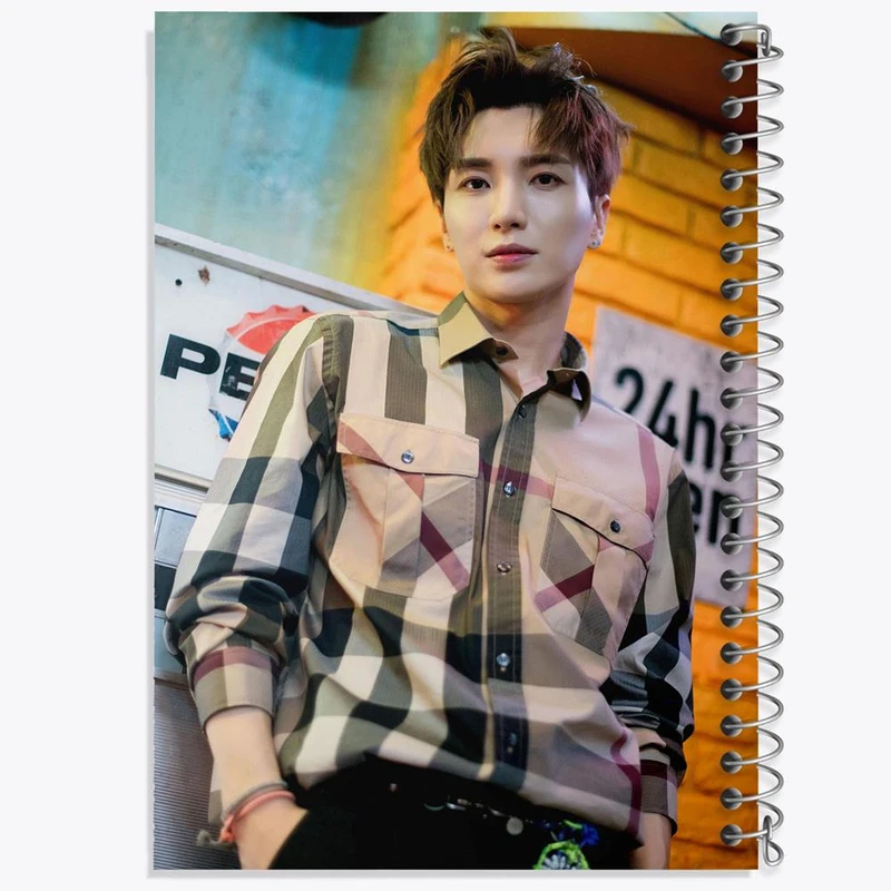 دفتر نت موسیقی 50 برگ خندالو مدل لیتوک گروه سوپر جونیور Super Junior کد 12171