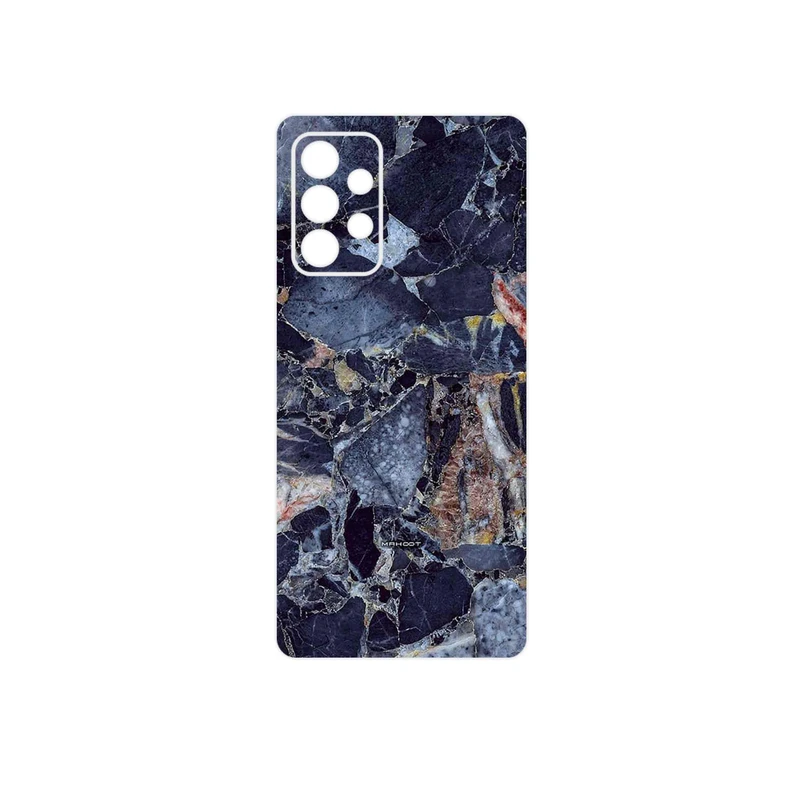 برچسب پوششی ماهوت مدل Broken black marble مناسب برای گوشی موبایل سامسونگ Galaxy A53 5G
